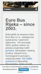 Mobile Screenshot of eurobus.hr